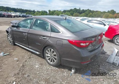 2015 Hyundai Sonata Sport из США, поврежденный, VIN 5NPE34AF1FH047945